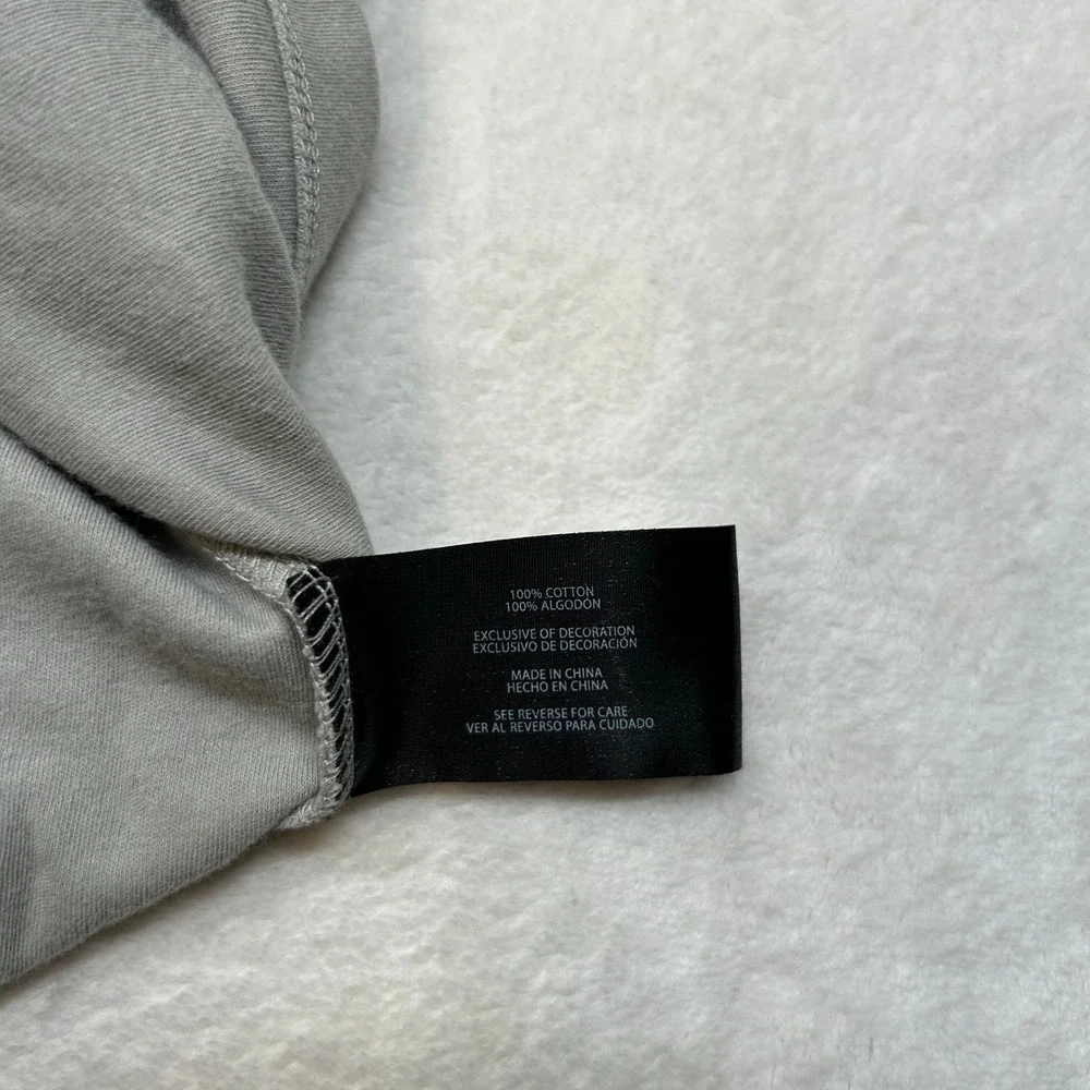 Banana Republic Long Sleeve Polo Shirt Men's Large Grey Cotton‎ Casual Top